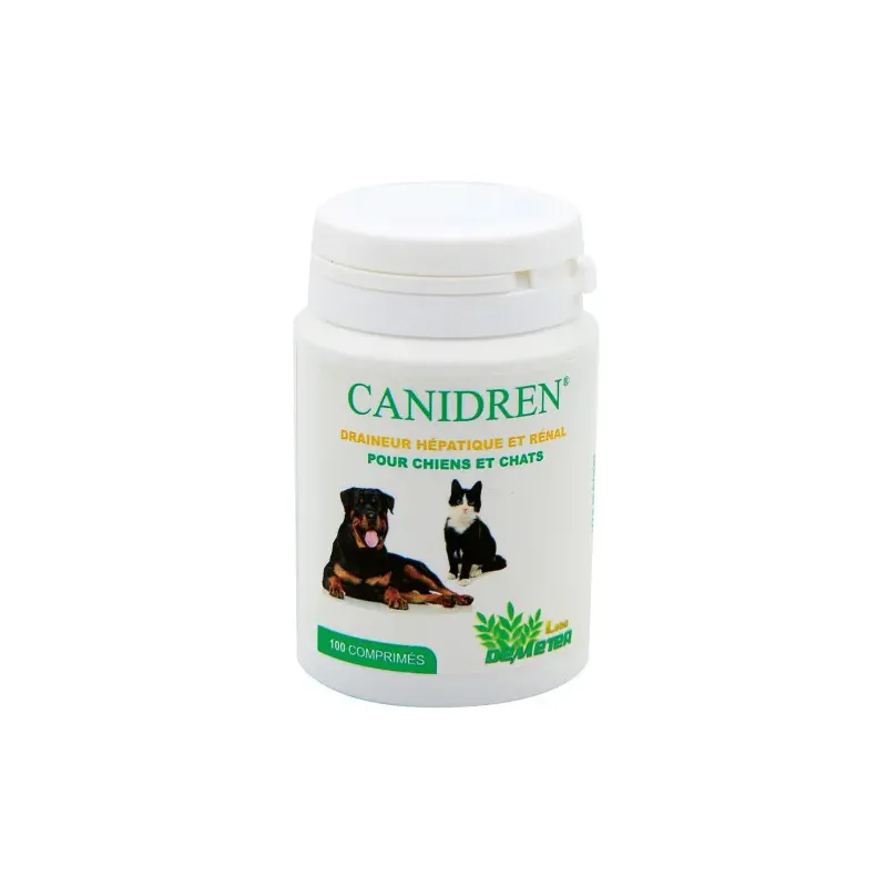 Complément alimentaire chien CANIDREN Boite de 100 comprimés Complément alimentaire chien CANIDREN Boite de 100 comprimés