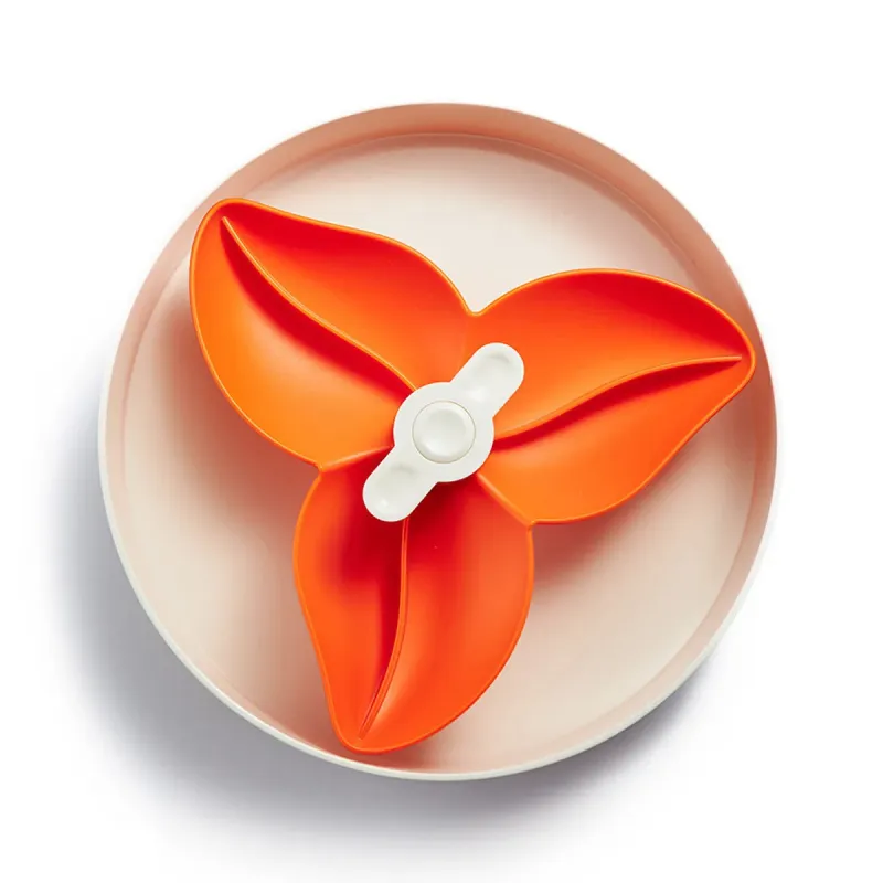 Bol pour chien anti-glouton Le Spin Bowl Flower Bol pour chien anti-glouton Le Spin Bowl Flower