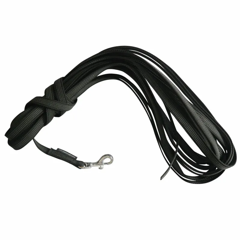 LONGE GRIP 10 M en gomme Polyester 15 mm LONGE GRIP 10 M en gomme Polyester 15 mm