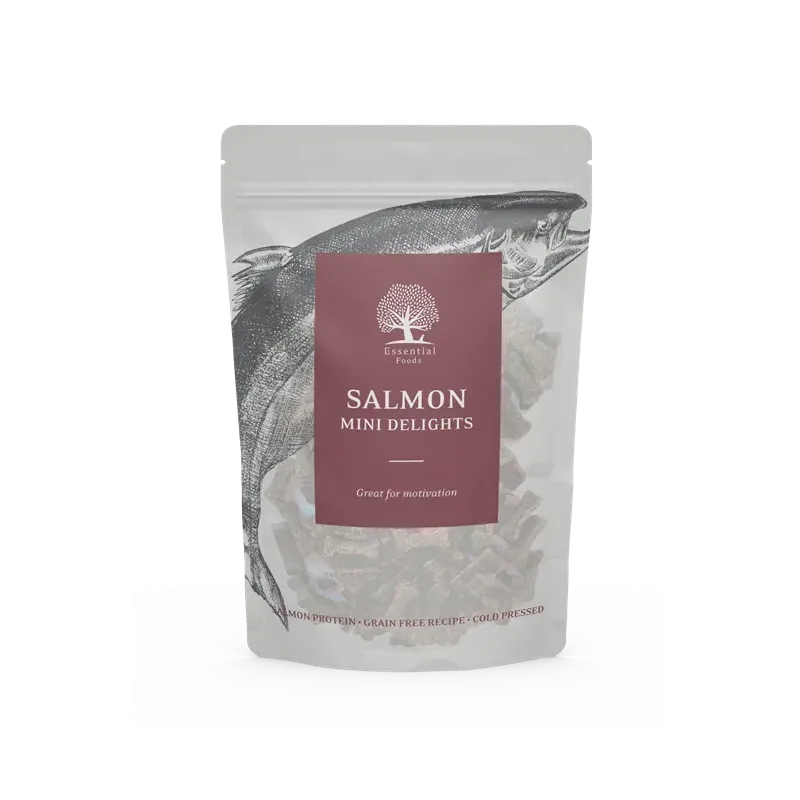 Friandises pour chien SALMON MINI DELIGHTS ESSENTIAL FOODS Friandises pour chien SALMON MINI DELIGHTS ESSENTIAL FOODS