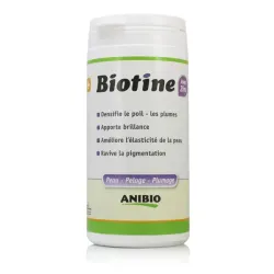 Biotine pour chien ANIBIO BIOTINE EN POUDRE 260 G