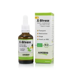 Remède anti-stress chien X-Stress d’Anibio