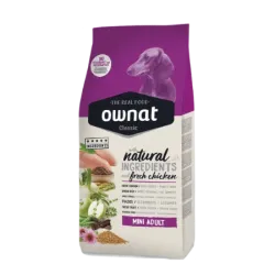 OWNAT CLASSIC MINI ADULT 4 kg - croquettes pour chiens adultes de petites races