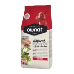 OWNAT CLASSIC ENERGY 20 kg - Croquettes pour chiens sportifs