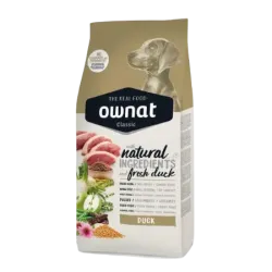 OWNAT CLASSIC DUCK 12 kg - Croquettes pour chiens adultes de toutes races