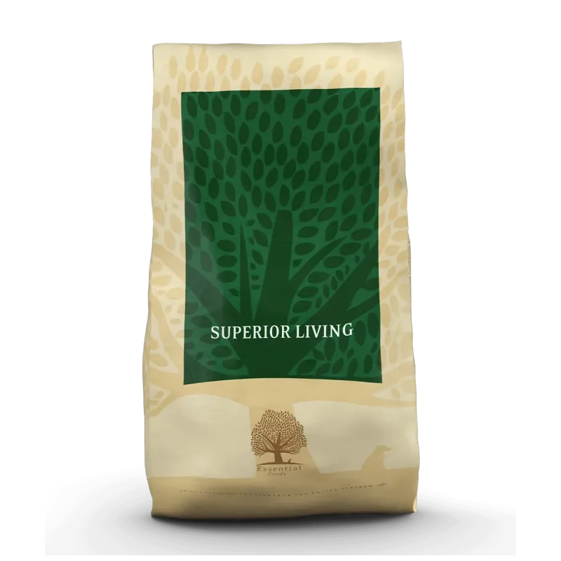 Croquettes chien SUPERIOR LIVING 10KG ESSENTIAL FOODS Croquettes chien SUPERIOR LIVING 10KG ESSENTIAL FOODS