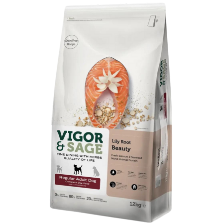 Vigor&Sage Lily Root Beauty - Nourriture chien adulte...