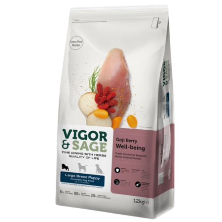 Vigor & Sage Goji Berry Well-Being - Nourriture pour...
