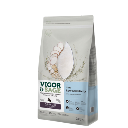 Vigor & Sage White Fish&Yam Low Sensitivity - Nourriture...