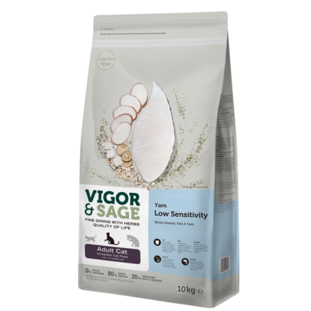 Vigor & Sage White Fish&Yam Low Sensitivity - Nourriture...
