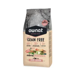 OWNAT - Croquette poulet sans céréales poulet chat adulte
