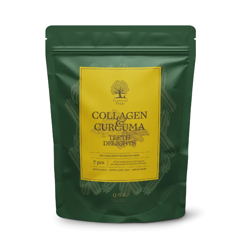 ESSENTIAL COLLAGEN AND CURCUMA TEETH DELIGHTS
