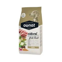 OWNAT CLASSIC DUCK 12 kg - Croquettes pour chiens adultes de toutes races