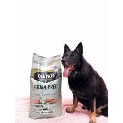 OWNAT GF PRIME Junior Chicken Turkey 14 kg : Croquettes pour chiots