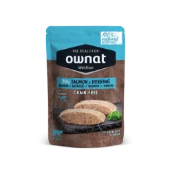 Pâtée chat Wetline Salmon & Herring