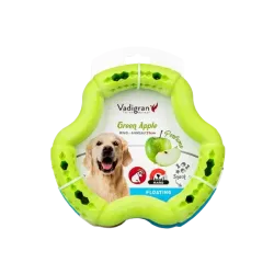 Jouet chien TPR anneau Green Apple 21cm