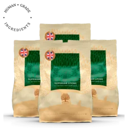 Lot de 4 x 2.5kg Superior Living – Croquettes Ultra-Premium pour chien | British Heritage