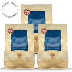 Lot de 3 x 2.5 Kg NAUTICAL LIVING PETIT CHIEN