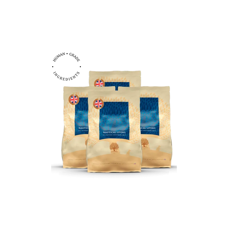 Lot de 4 x 2.5 Kg NAUTICAL LIVING PETIT CHIEN