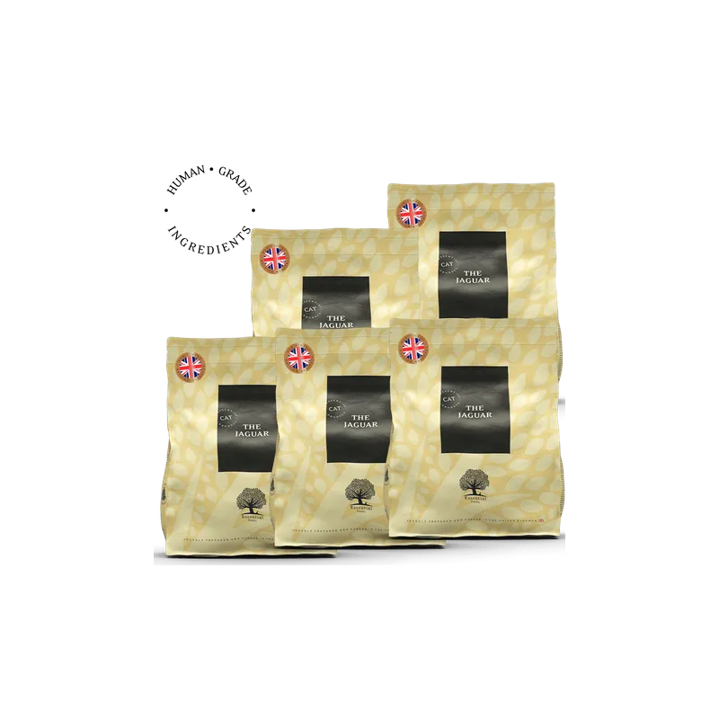 LOT DE 5 THE JAGUAR – Recette Ultra-Premium British Heritage multi protéines
