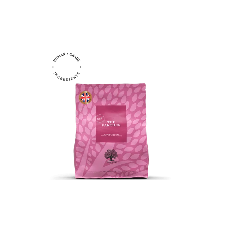 THE PANTHER – Recette chats adultes Ultra-Premium British Heritage multi protéines