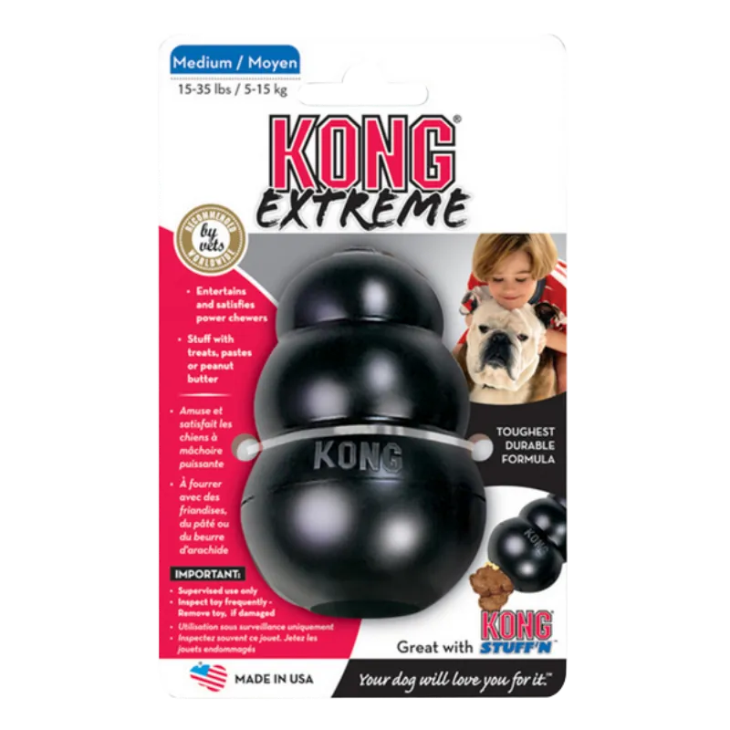 KONG TOY MEDIUM NOIR