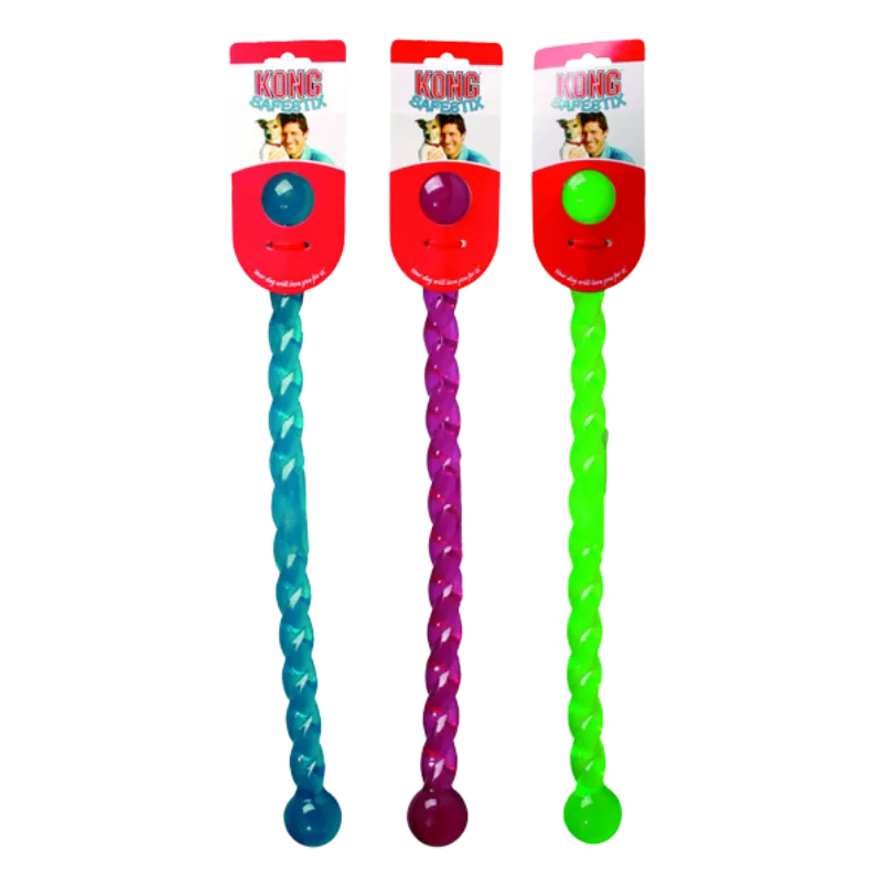 Kong Safestix – Bâton de Jeu Rouge pour Chiens