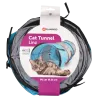 Tunnel pour chat Linz – 3 entrées, 90 cm, pliable et résistant