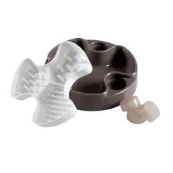 Mangeoire éducative Brain 24 cm – Gamelle anti-glouton chien et chat