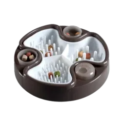 Mangeoire éducative Brain 24 cm – Gamelle anti-glouton chien et chat