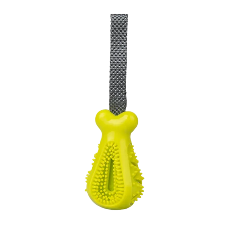 Jouet chien TPR Dental Snack Toy vert 23cm