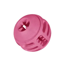 Jouet chien TPR balle rouge fraise 8cm