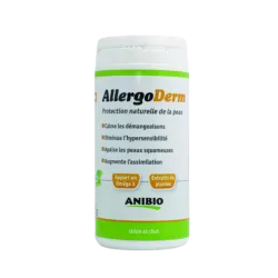 Complément alimentaire anti-allergie pour chien ANIBIO  ALLERGODERM
