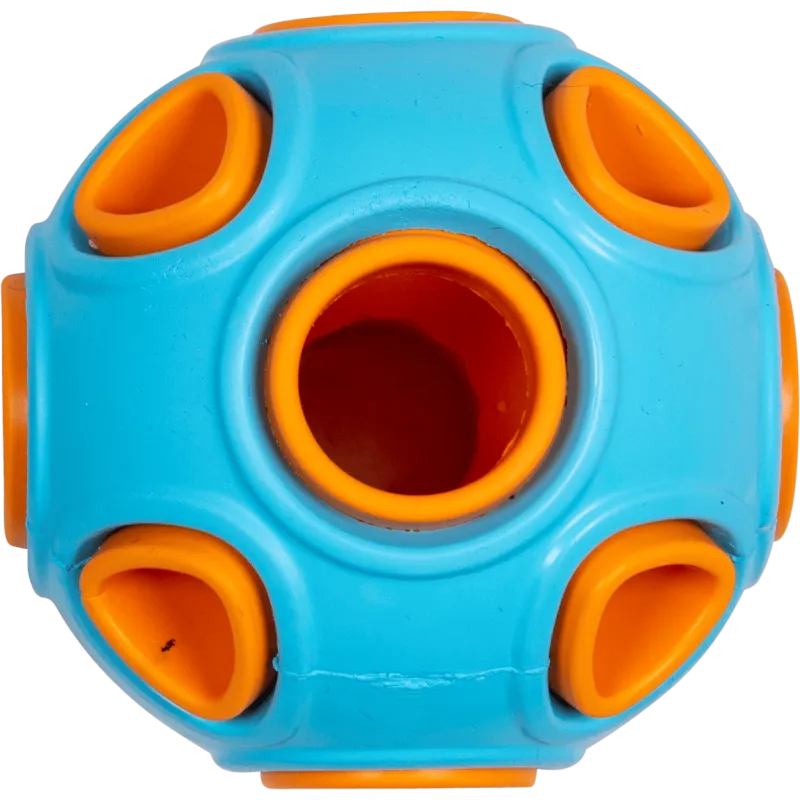 Balle à Friandises pour Chien de 7,5 cm | Jouet Interactif en Caoutchouc