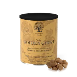 THE GOLDEN GHOST – Friandises croustillantes à la dinde pour chats | ESSENTIAL FOODS