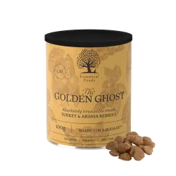THE GOLDEN GHOST – Friandises croustillantes à la dinde pour chats | ESSENTIAL FOODS