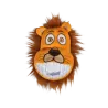 Peluche Thoots Lion 16 cm Vadigran – Jouet porte-friandises pour chien orange