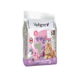 litière chat Bentonite Babypowder 12 kg-12L Vadigran