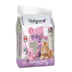 Litière Chat Vadigran Bentonite Babypowder 12 kg-12L